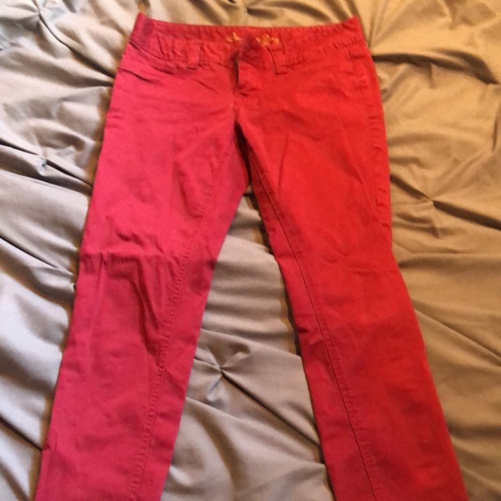 American Rag Red Jeans.  Size 5